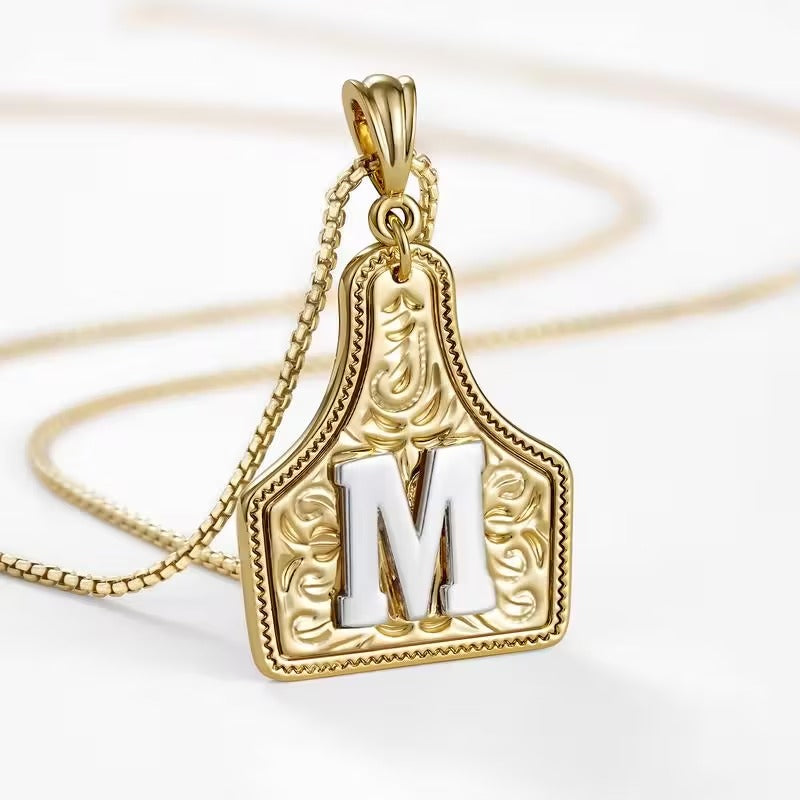Western Initial Necklace — A Gift With Country Charm 🤠