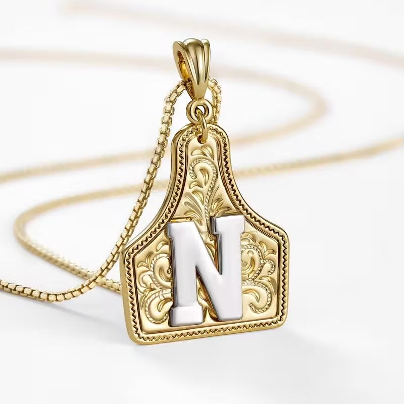 Western Initial Necklace — A Gift With Country Charm 🤠