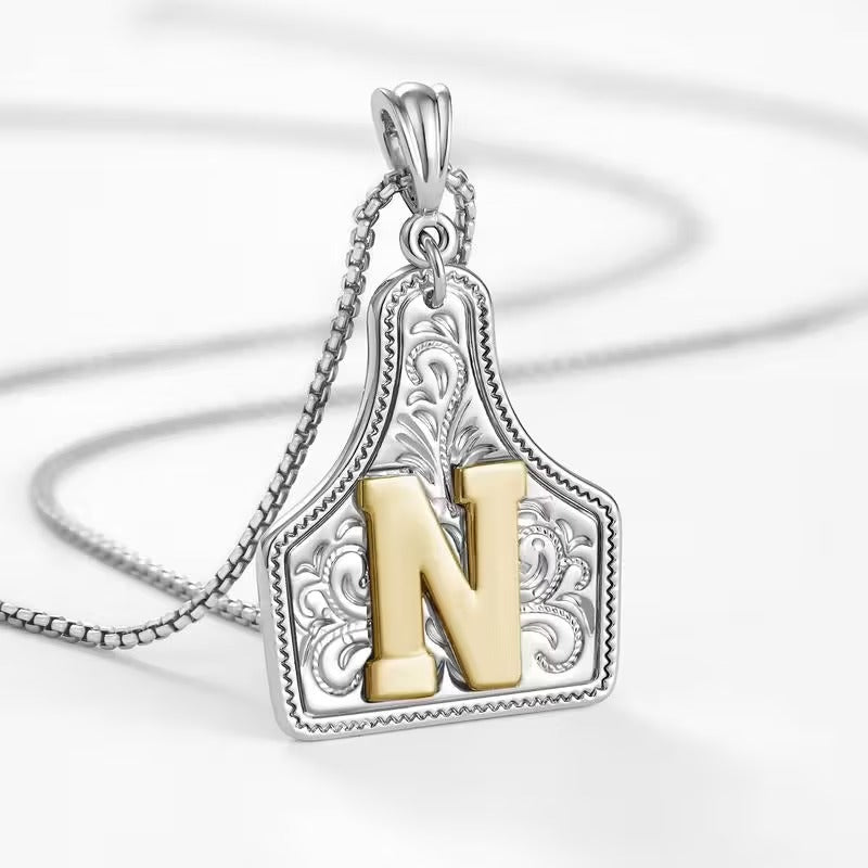 Western Initial Necklace — A Gift With Country Charm 🤠