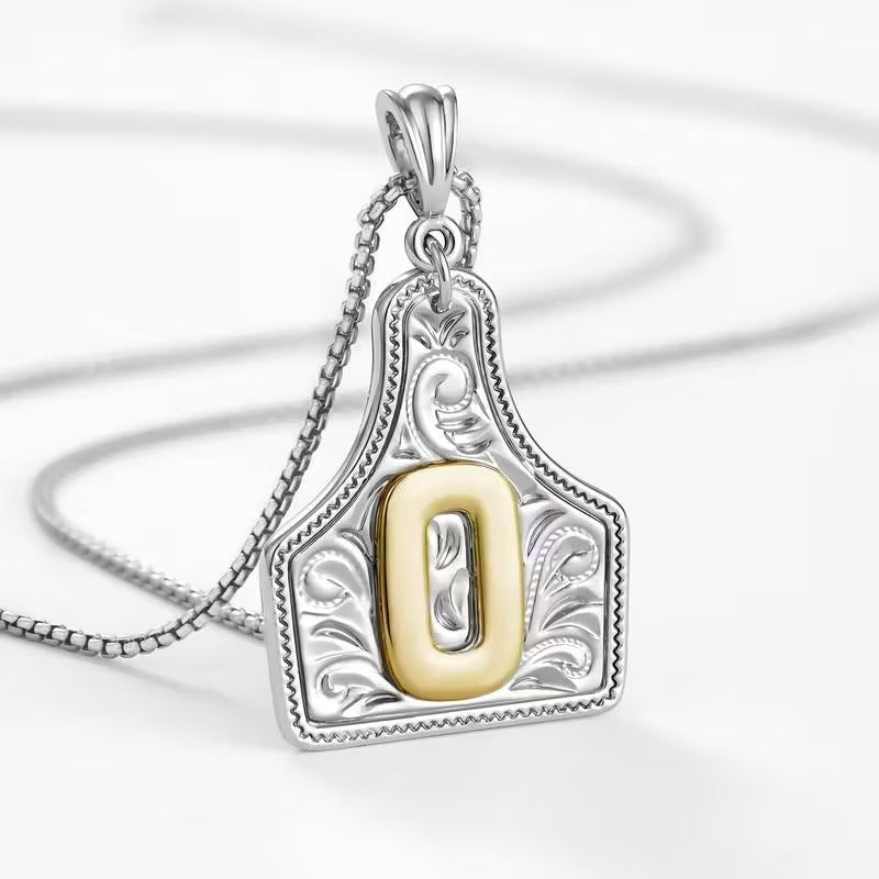 Western Initial Necklace — A Gift With Country Charm 🤠