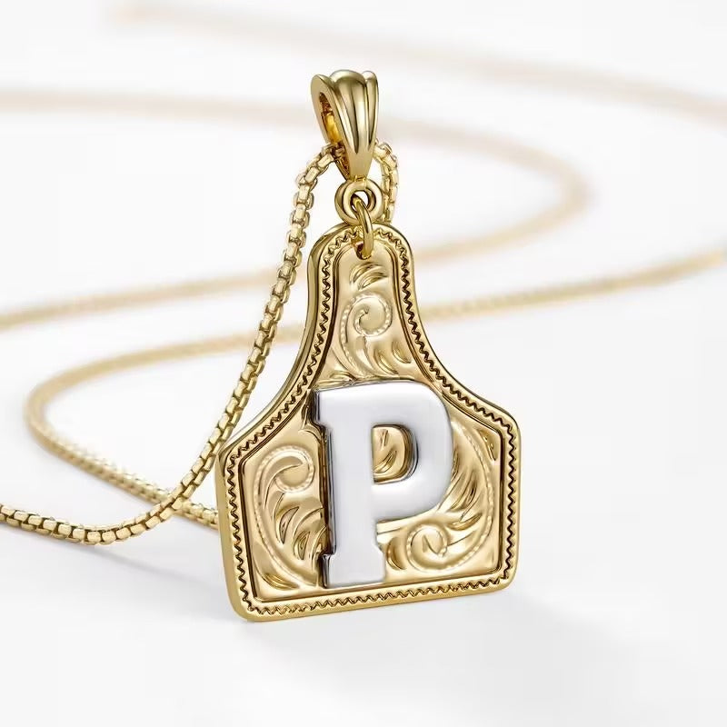 Western Initial Necklace — A Gift With Country Charm 🤠
