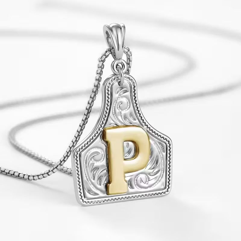 Western Initial Necklace — A Gift With Country Charm 🤠