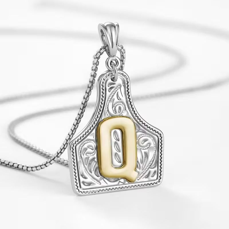 Western Initial Necklace — A Gift With Country Charm 🤠