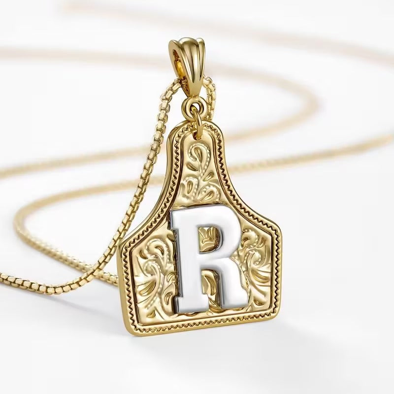 Western Initial Necklace — A Gift With Country Charm 🤠