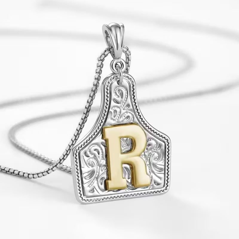 Western Initial Necklace — A Gift With Country Charm 🤠