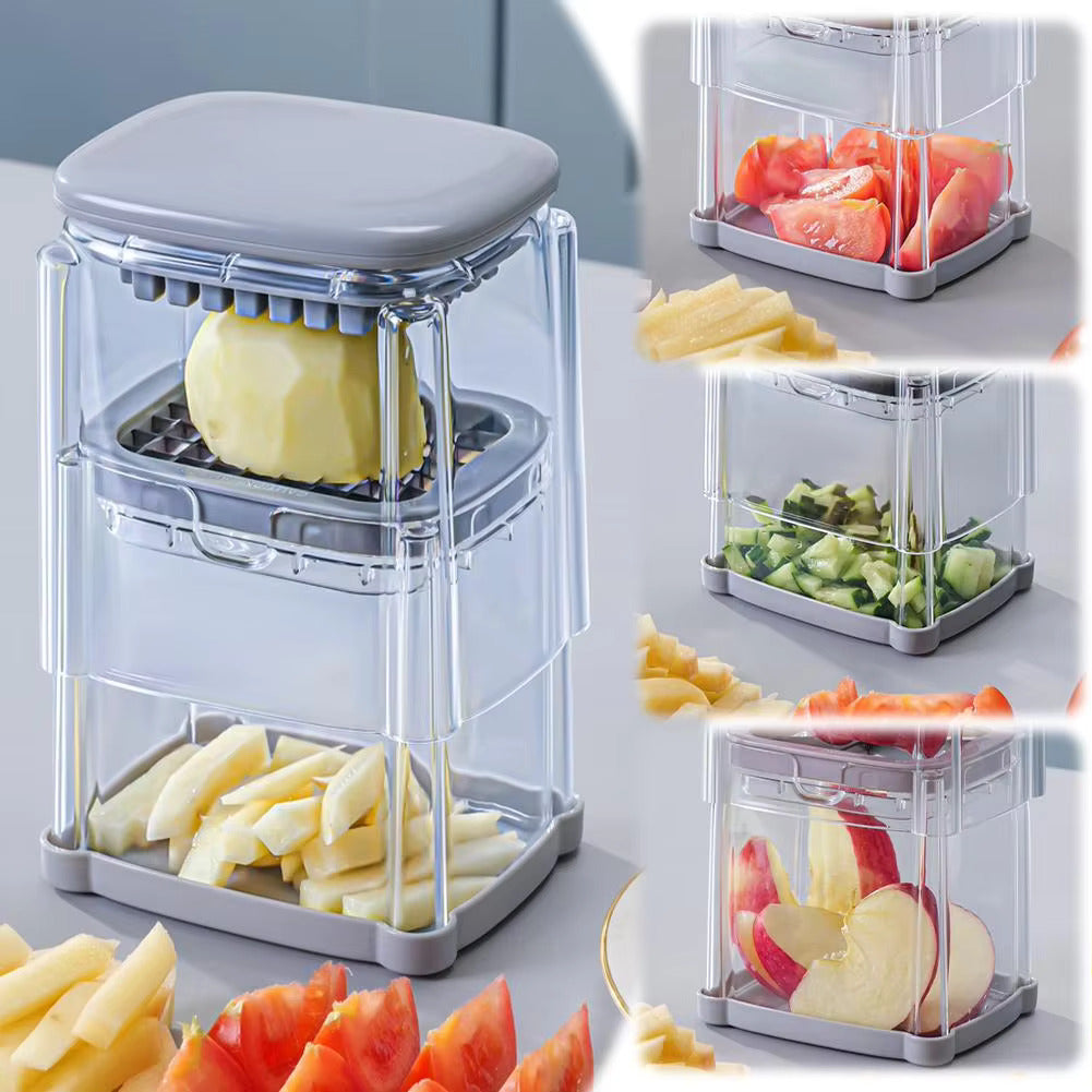 French Fry Cutter 4-in-1