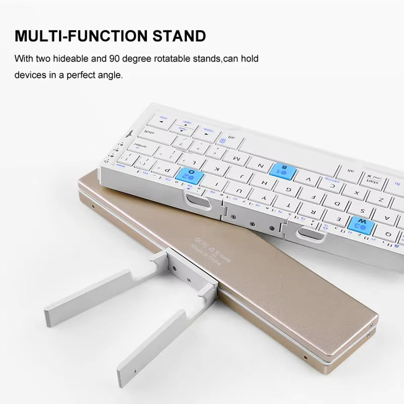 Mini Folding Bluetooth Wireless Keypad
