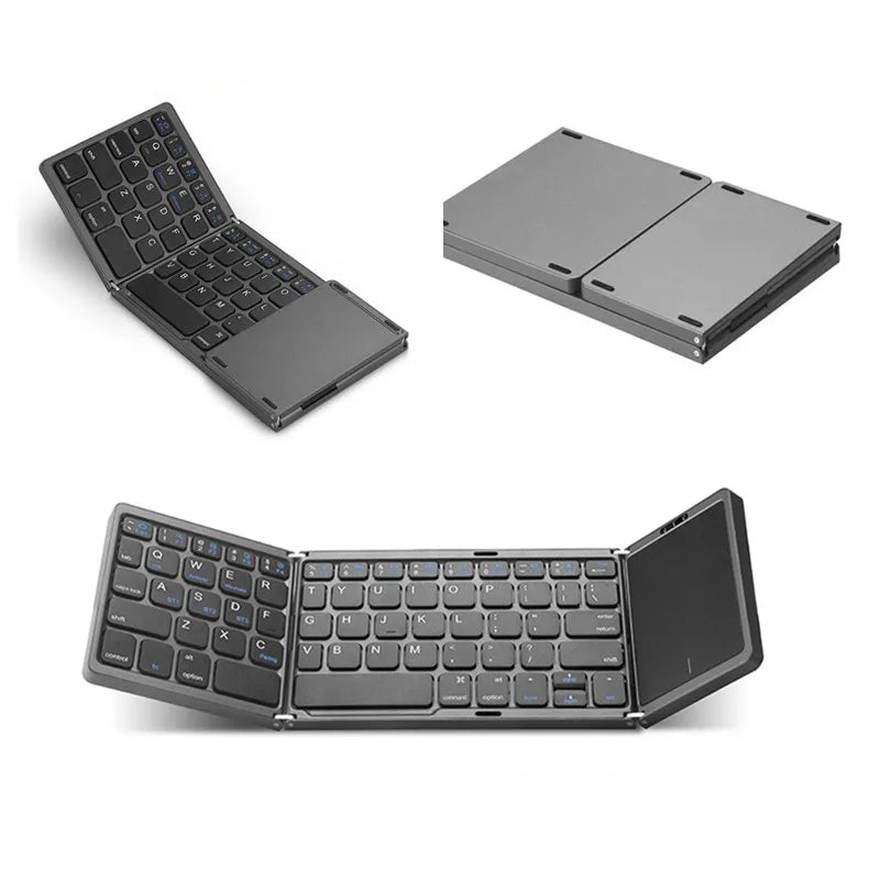 Folding Bluetooth Keyboard with Touchpad