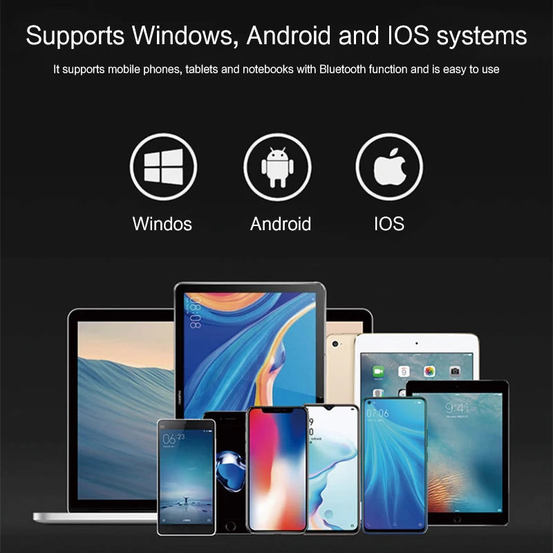 Folding Bluetooth Keyboard with Touchpad