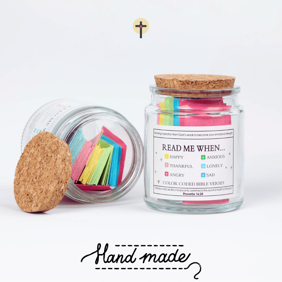 90 Days Of Faith Bible Verse Jar | Daily Scripture & Encouragement Gift