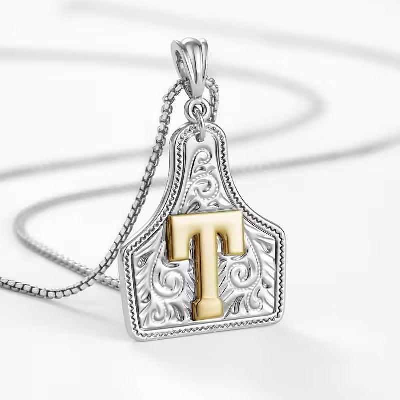 Western Initial Necklace — A Gift With Country Charm 🤠