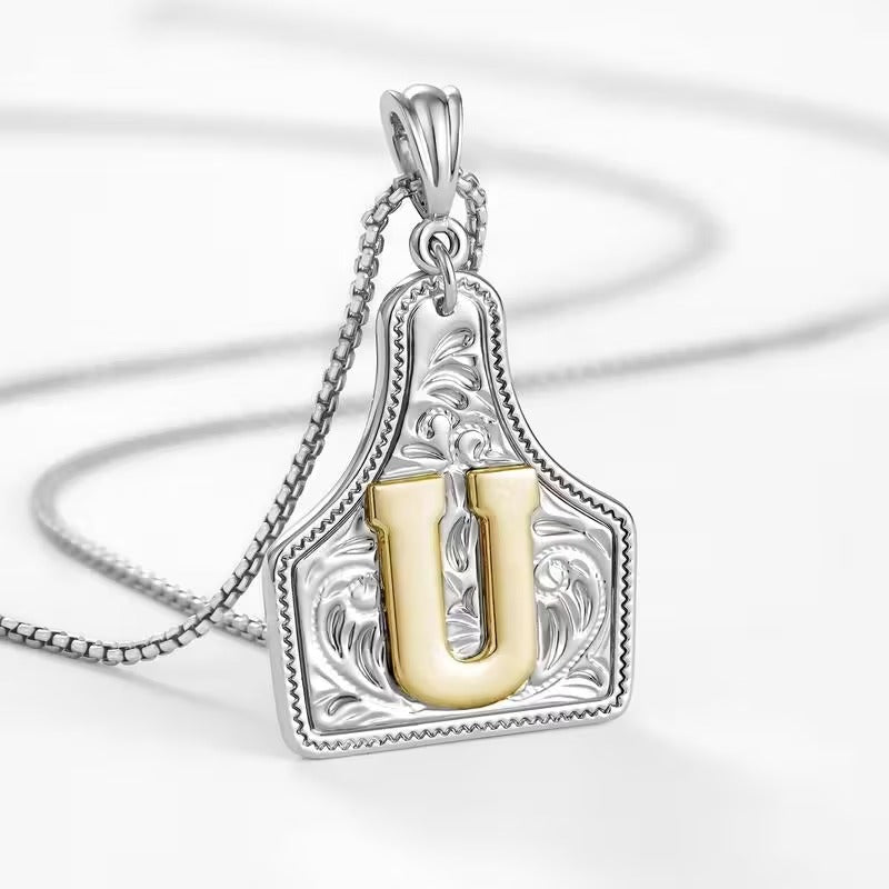 Western Initial Necklace — A Gift With Country Charm 🤠