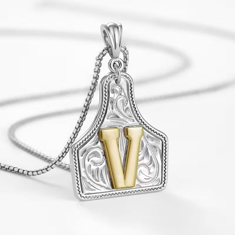 Western Initial Necklace — A Gift With Country Charm 🤠
