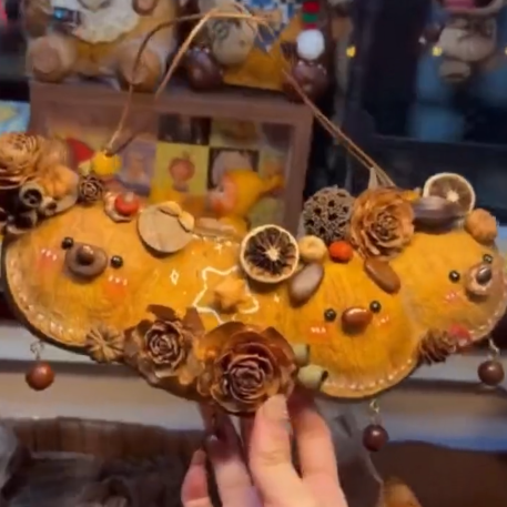 Handcrafted Bean Pod Dioramas