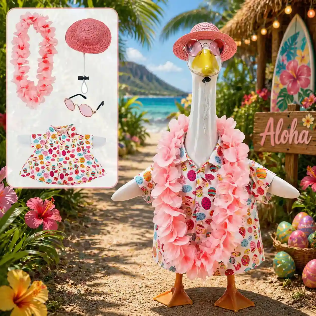 Tropical Porch Goose Outfit Collection