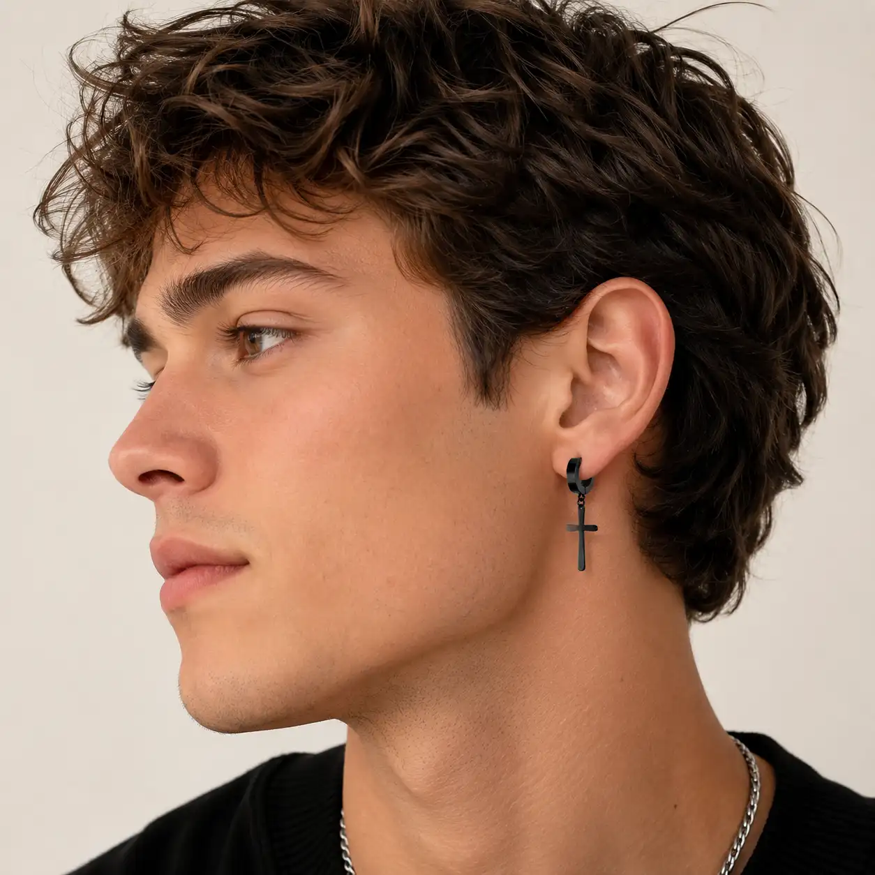 Everyday Faith Cross Drop Earrings