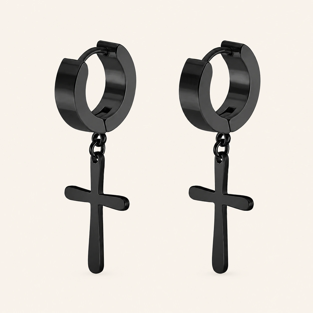 Everyday Faith Cross Drop Earrings