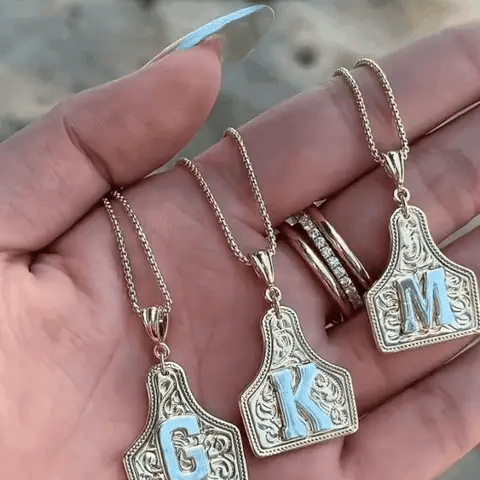 Western Initial Necklace — A Gift With Country Charm 🤠