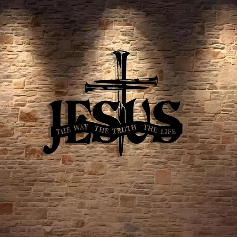 ✝️ Vintage Metal Cross Wall Art 🏡✨ 