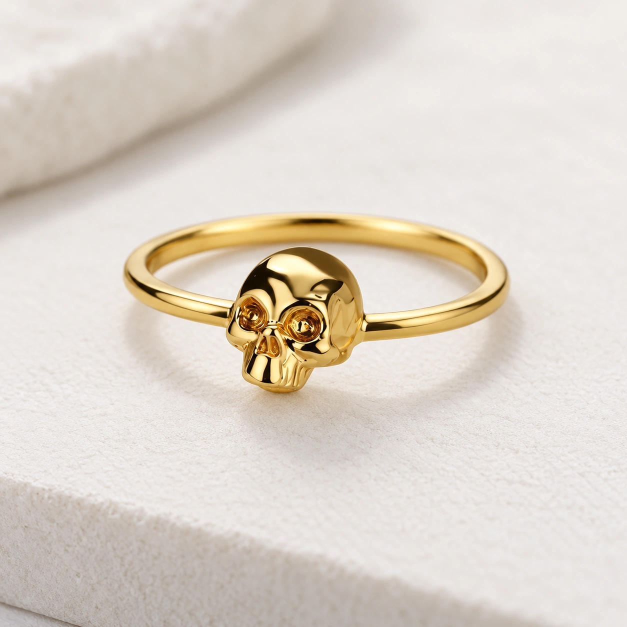 Morgana Skull Motif Ring