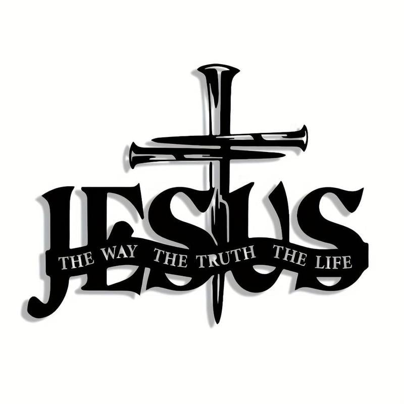 ✝️ Vintage Metal Cross Wall Art 🏡✨ 