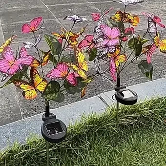 🔥2026 New Arrivals: 50% Off for a Limited Time!🔥🦋Hot Sale Offers-Solar Outdoor Butterfly Lights💐 - clarioy