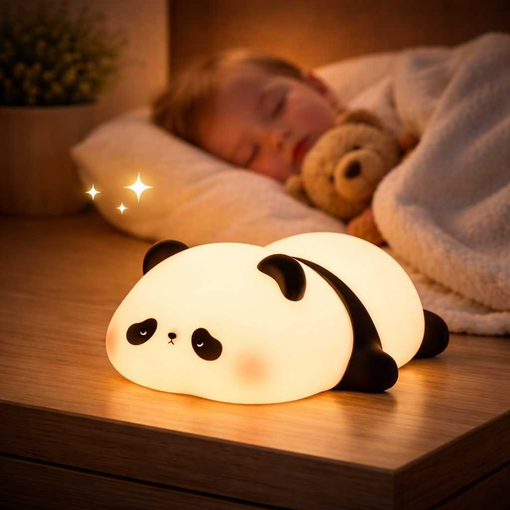 Night Light for Kids,LED Cute Bean night lamp