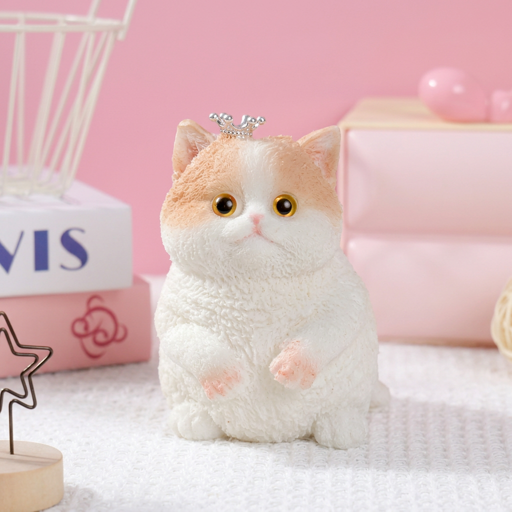 🔥50%OFF🔥🎨🐾Soft and Cuddly Cat – Stress-Relief Squeezable Toy