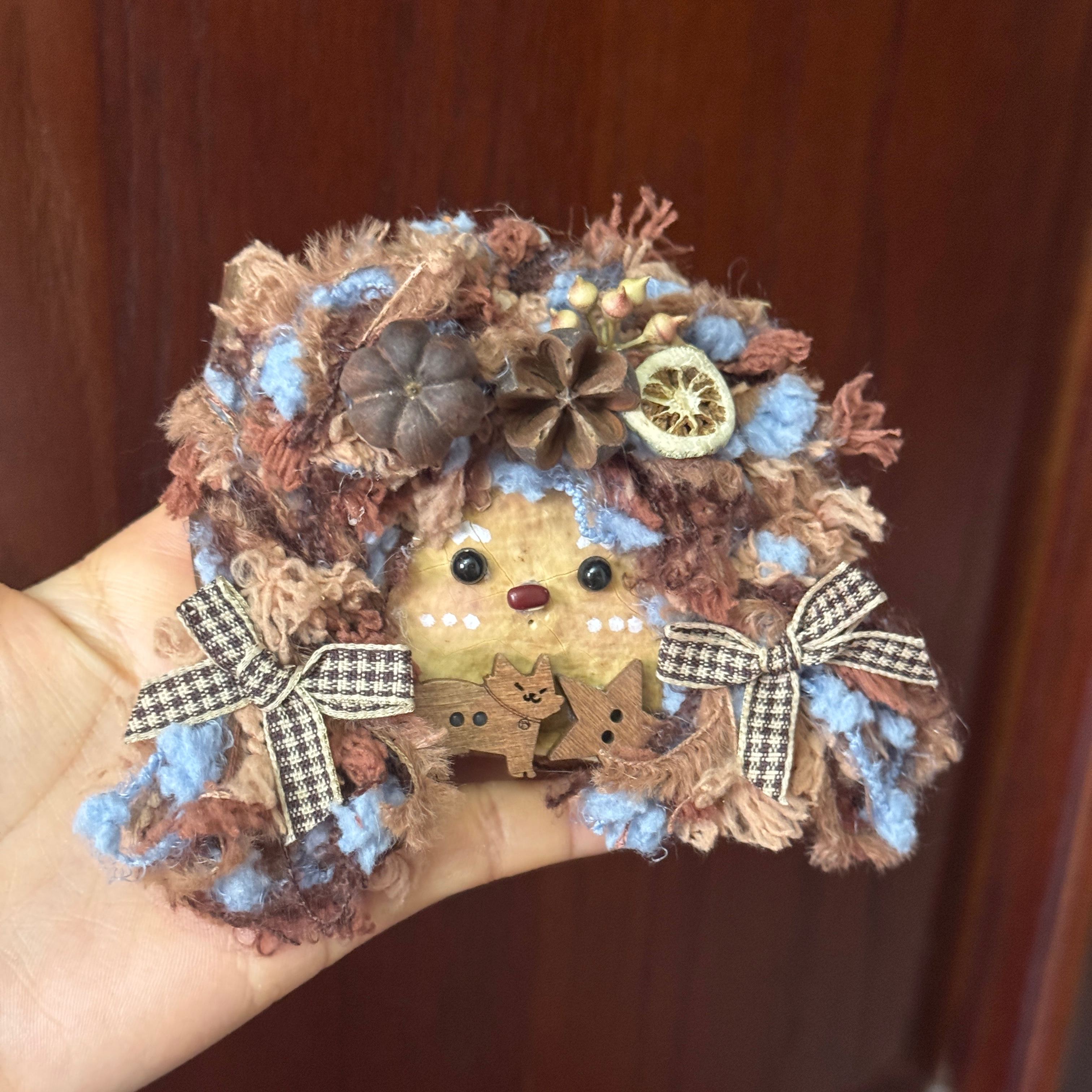 Handmade Entada Bean Pod Ornament