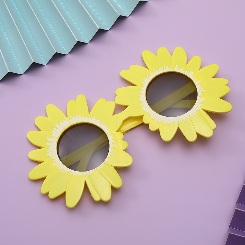 Party Sunglasses for Kids Sunflower Children Sunglasses 4-9 years Kids Eyewear