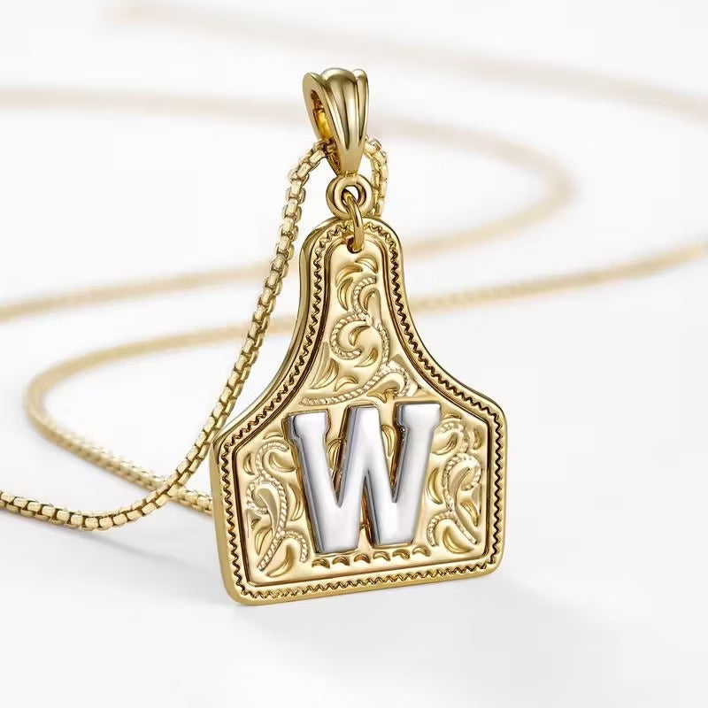 Western Initial Necklace — A Gift With Country Charm 🤠