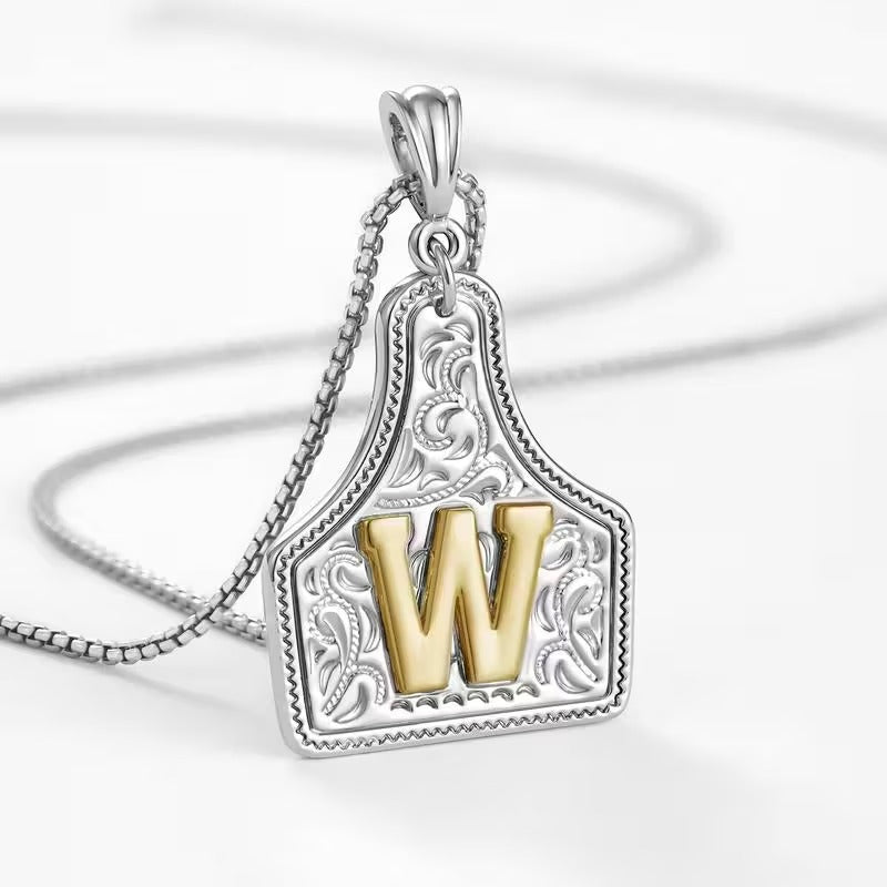 Western Initial Necklace — A Gift With Country Charm 🤠
