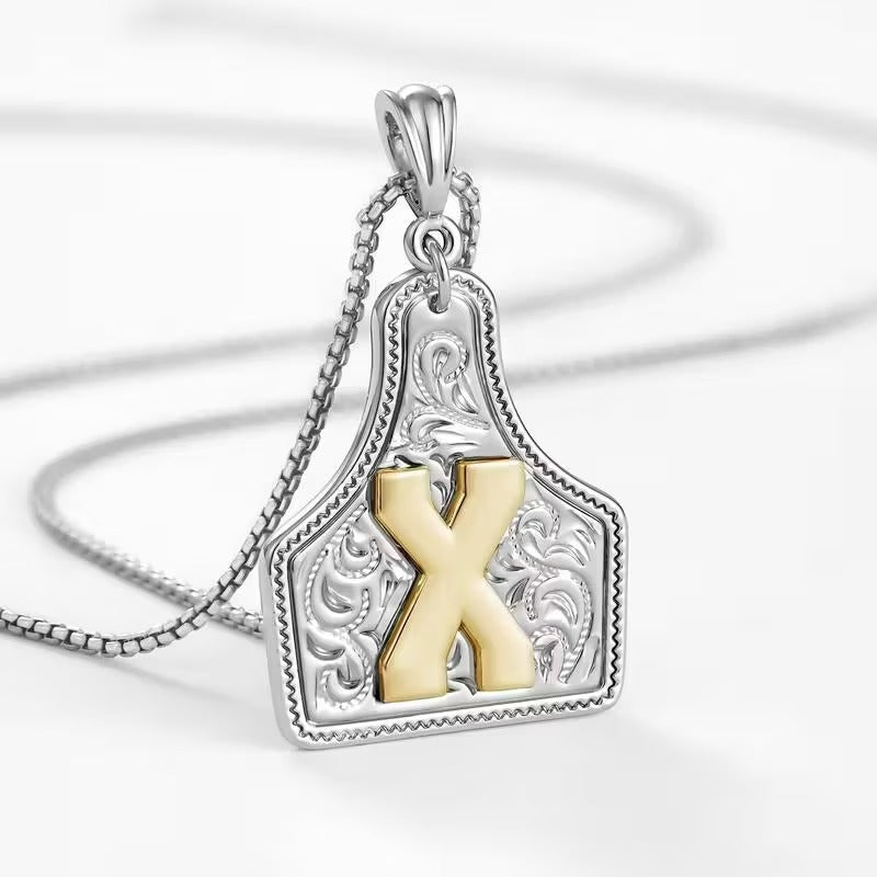 Western Initial Necklace — A Gift With Country Charm 🤠