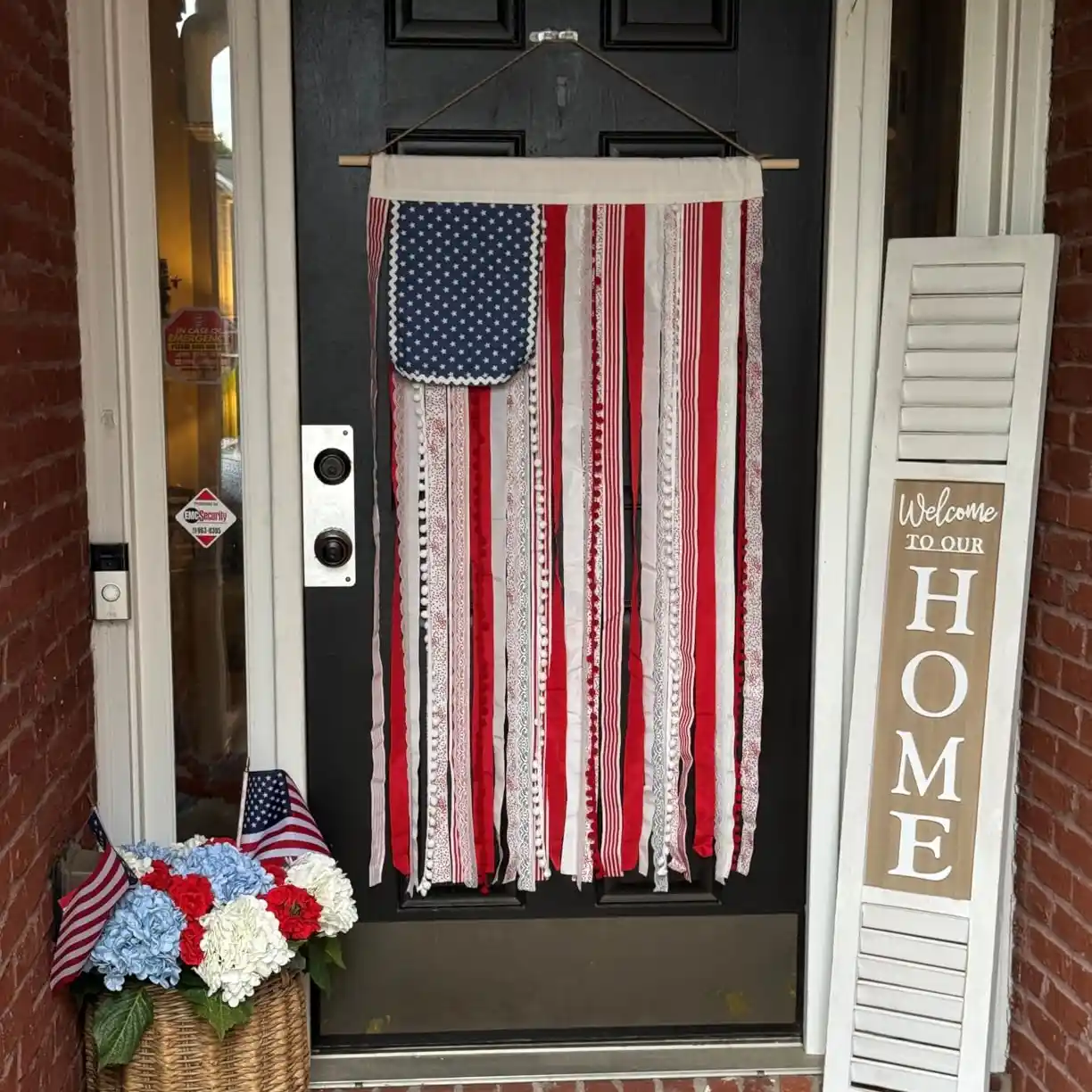 Vintage Ready-to-Hang Patriotic Porch Decor