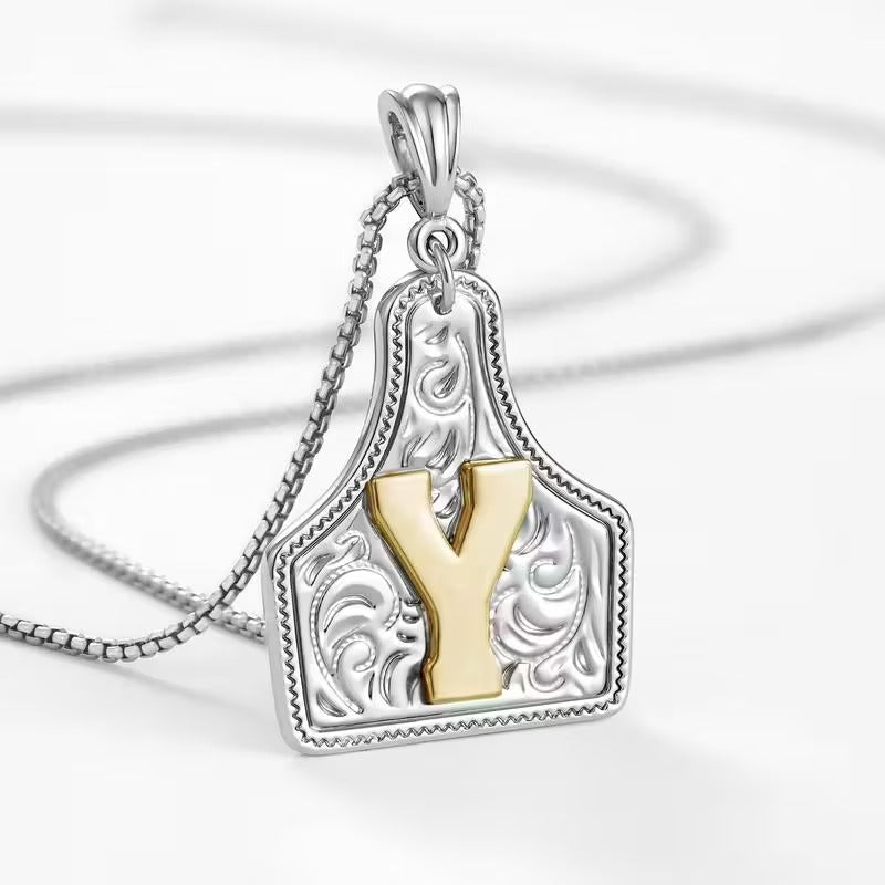 Western Initial Necklace — A Gift With Country Charm 🤠