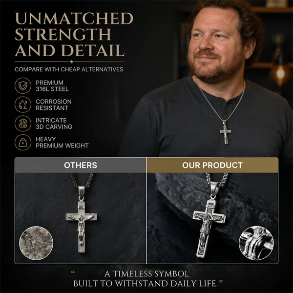Delicate Timeless Elegance Cross Necklace