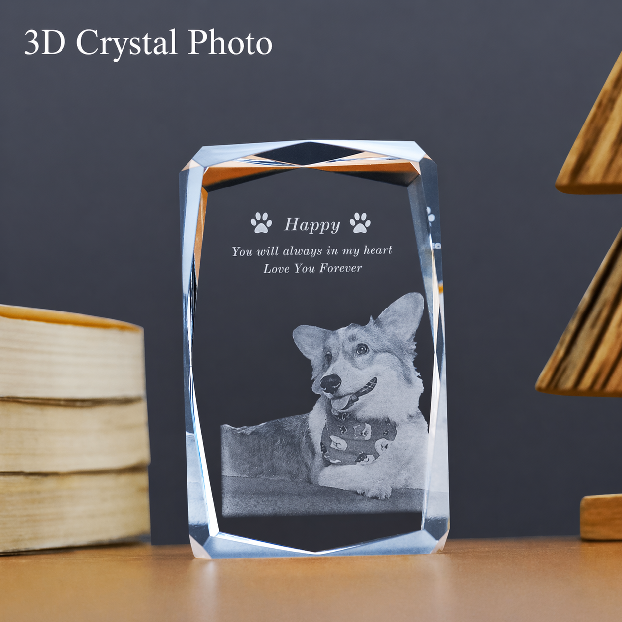 Personalized 3D Pet Crystal