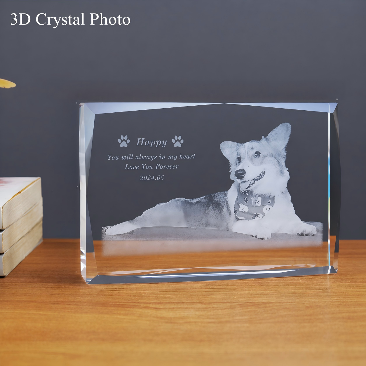 Personalized 3D Pet Crystal