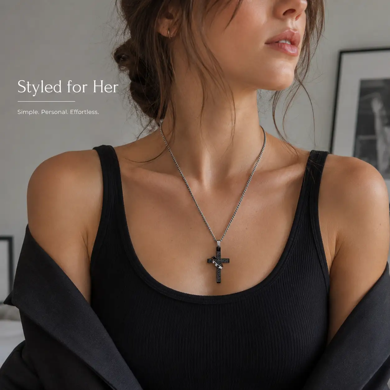 🔥50% OFF🔥 Mystic Faith Ring Cross Necklace — A Symbol of Love & Protection