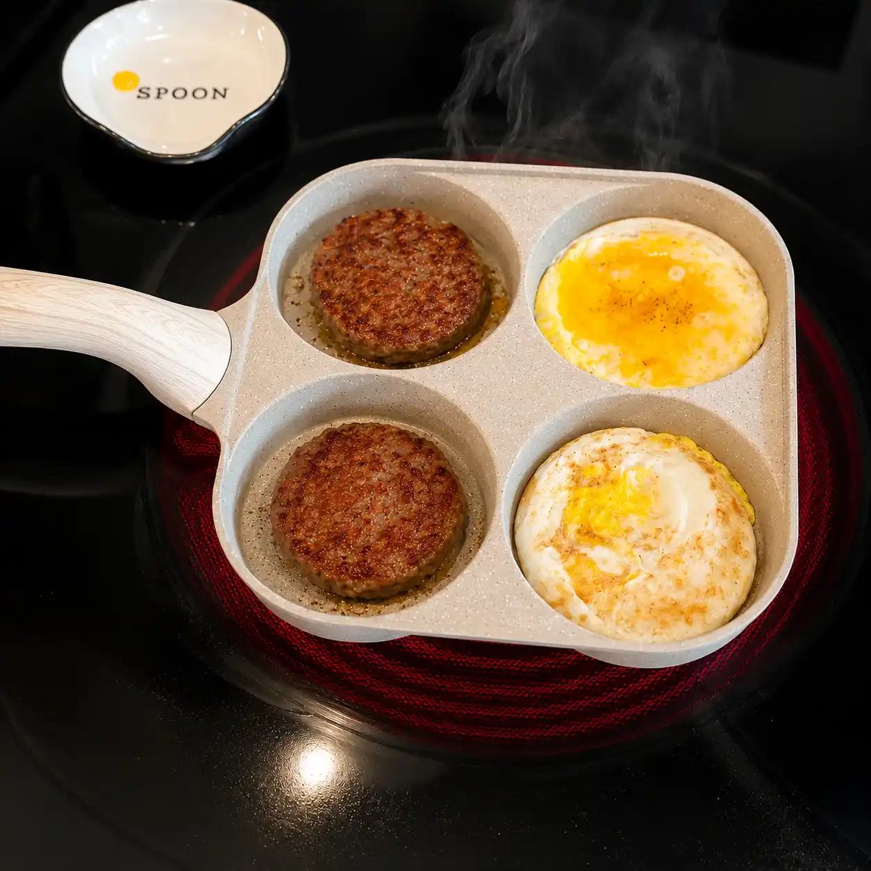 BreakfastMaster™ 4-Cavity Nonstick Breakfast Pan