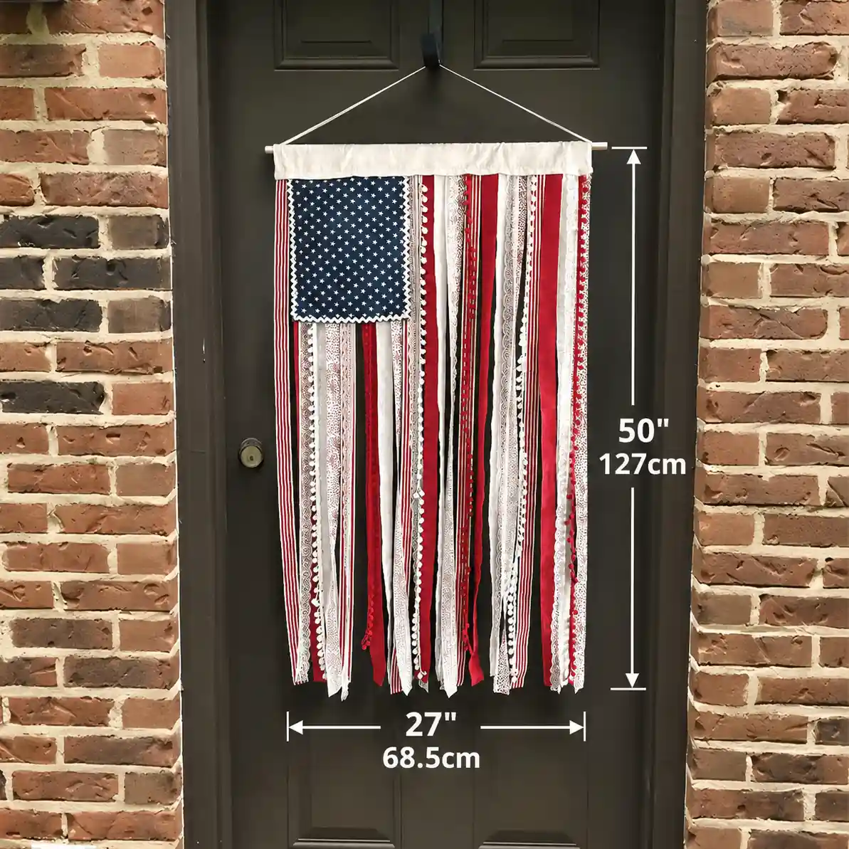 Vintage Ready-to-Hang Patriotic Porch Decor