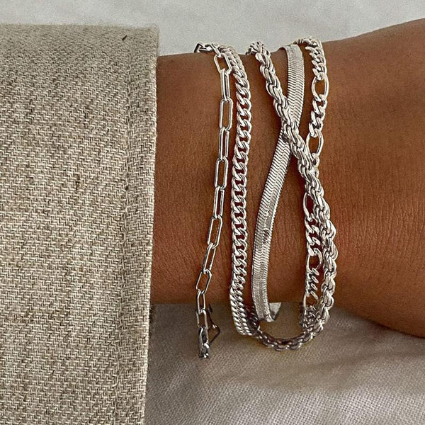 5pc Classic Bracelets Stack