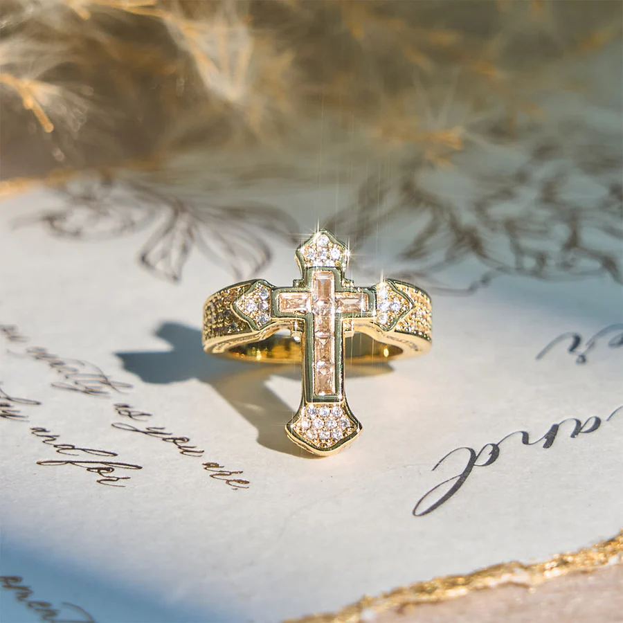 Eternal Cross Ring A Symbol Of Faith and Love