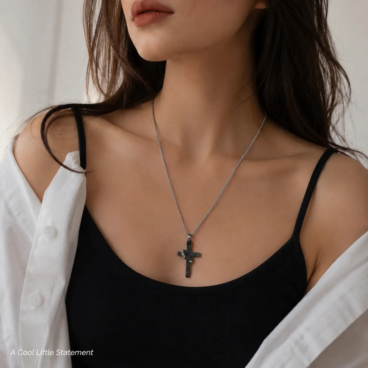 🔥50% OFF🔥 Mystic Faith Ring Cross Necklace — A Symbol of Love & Protection