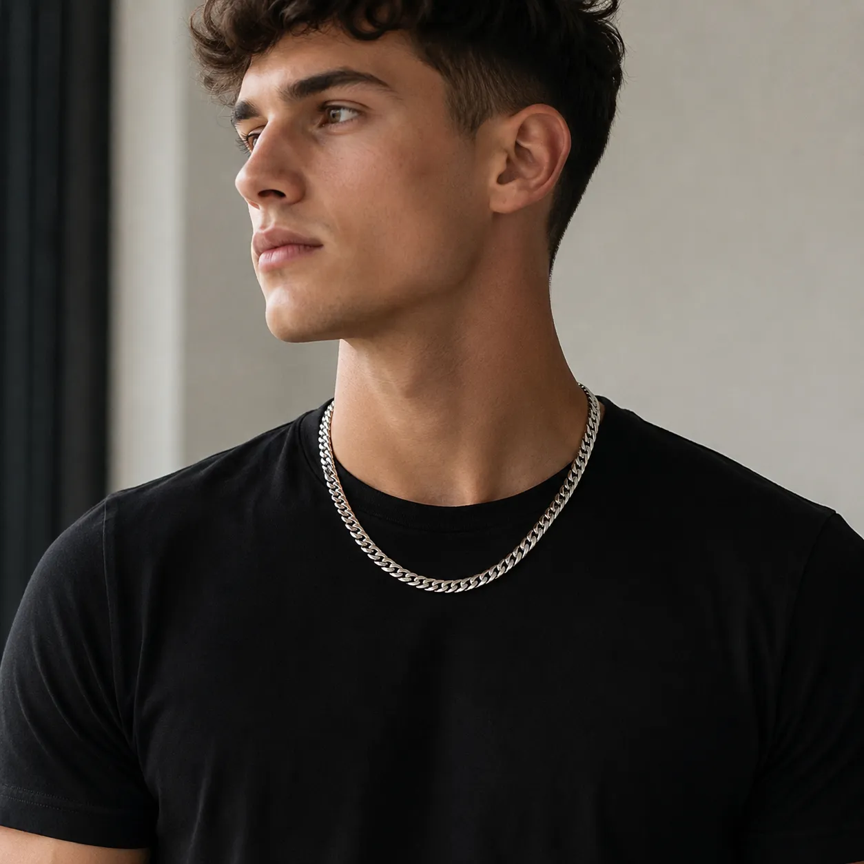 Streetline Cuban Link Necklace and Bracelet