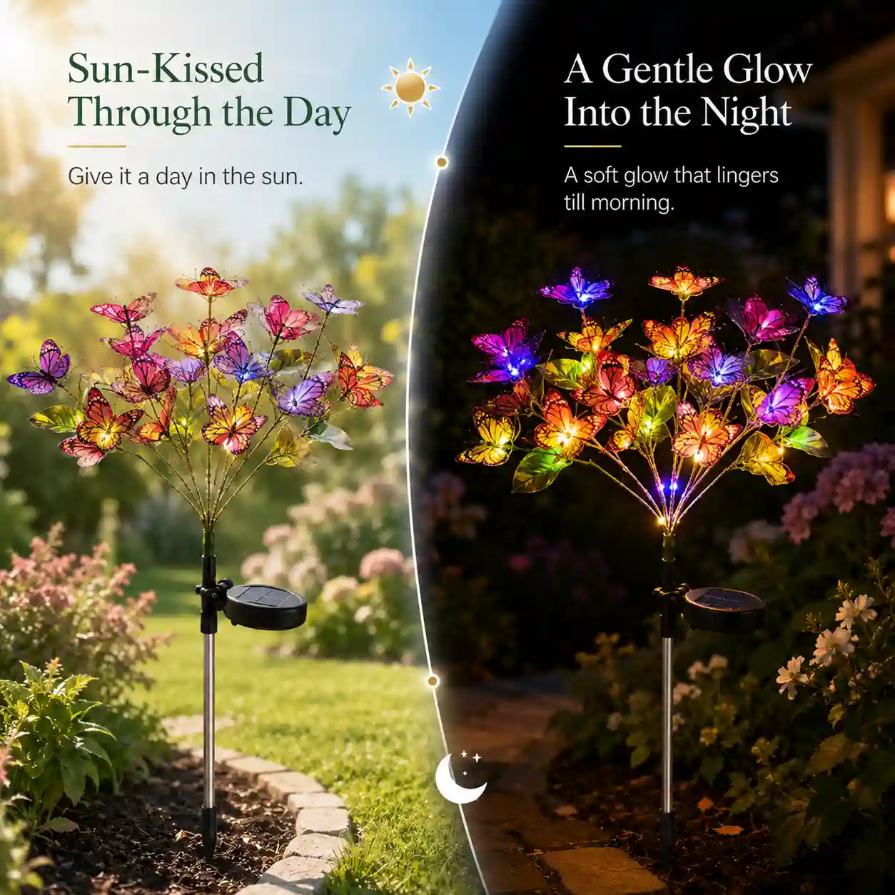 Solar Bloom Garden Stake Light
