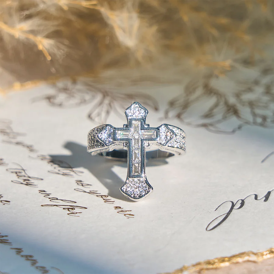 Eternal Cross Ring A Symbol Of Faith and Love