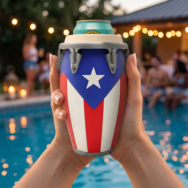 Caribbean Drum Can Holder