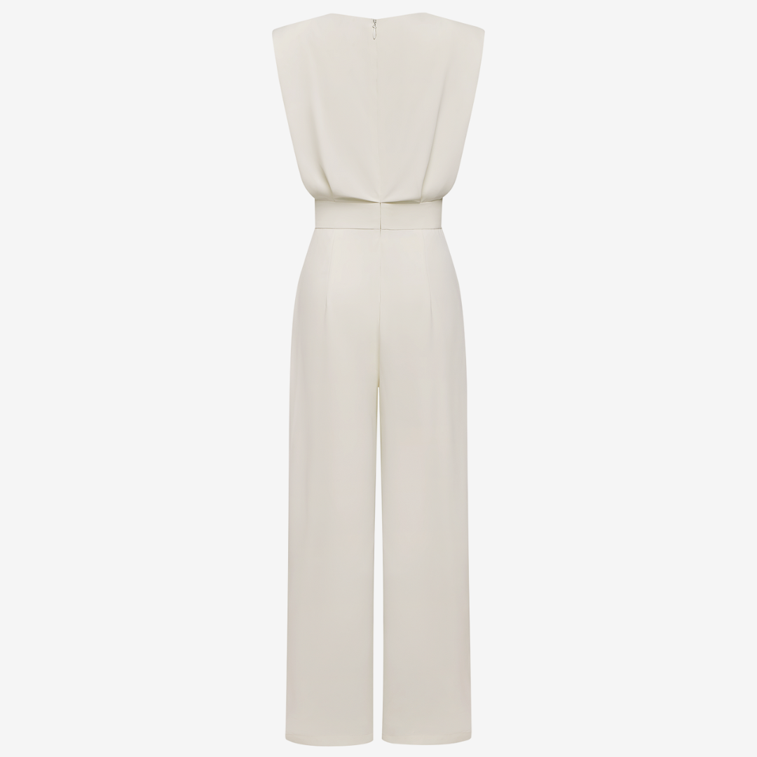 Elegant Belted Jumpsuit