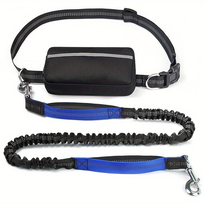 Smart Hands-Free Dog Leash with Shock Absorbing Bungee